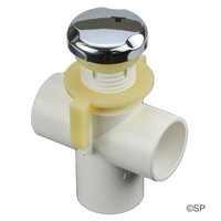 Markon Diverter Valve 1" - 3 Scallop - Chrome