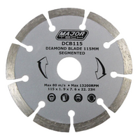 Major Tech DCB115 115mm Diamond Cutting Blade for Spa Technicians