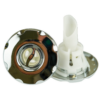 Onga Invigorator Swirl Spa Bath Jet Barrel - Chrome