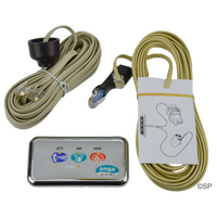 Onga Balboa Bathmaster Plus spa bath pump Touchpad Assembly, Pump Data Cable & Blower Adaptor Cable - Rectangular