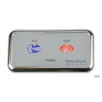 Onga Balboa Bathmaster V2 spa bath pump Touchpad Assembly - Rectangular