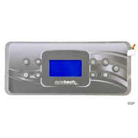 Spa-Tech MP31 Touchpad - 9 button - Rectangular - Suits CA100, CA300, CA400 box only