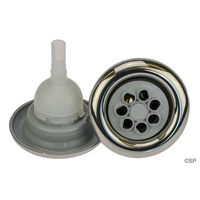 Pentair Cyclone Massage Twin Spin Jet Barrel with Stainless Steel Escutcheon