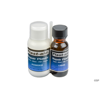 Plast-Aid Two Part Adhesive Sealant Plastic Repair Kit - 1.5oz / 40g