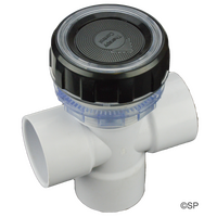 Rising Dragon 2" Diverter Valve - Black/Clear