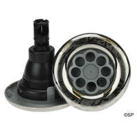 Rising Dragon 5" Quantum Series Multi-Port Single Pulse - w/SS escutcheon - Threaded - Grey