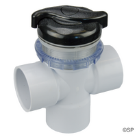 Rising Dragon 2" Diverter Valve - S Handle - Graphite Grey