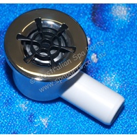 Rising Dragon Drain Assembly - Black with Stainless Steel - Star Face