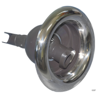 Hurricane Swirl Spa Jet - Charcoal/Stainless Steel