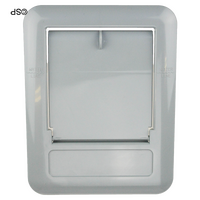 Spaquip SQ 50 / 100 Skim Filter Face Plate / Weir Door Assembly & Basket - Grey