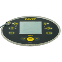 Davey Spaquip Spa Power 800 Touchpad - Oval