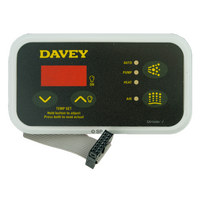 Davey Spaquip Spa Power 400/500/600/601/Xcelsior Touchpad with decal