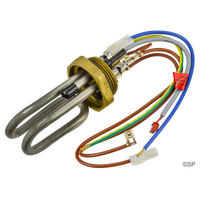 Spaquip Spa Power 500 54500 and 500a Mk 1 Spa Heater Element Assembly - Manual reset