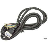 AMP 4 Pin, 4 Core Two Speed Pump Cordset - Overmoulded plug - Suits Davey, Spaquip, Spanet
