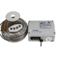 spatex Auto Off Timer Switch with White electronic 4 button touchpad - electronic - 1 x 10A output