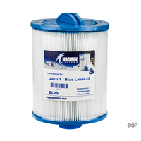176mm L x 143mm D Jazzi Spa Filter - course Acme wider 49mm thread