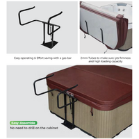 Spa Cover Lifter / Basket - Under Mount - Hydraulic - Cabinet free