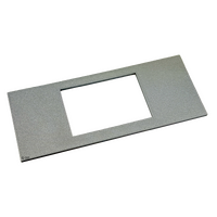 Touchpad Adapter Plate - suits Balboa SpaTouch Mini Touchscreen - Silver