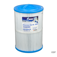 260mm L x 180mm D Dimension One Spas 75 spa filter cartridge