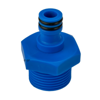 Spa Drain 1" NPT USA Male Thread Quick Connector