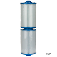 425mm L x 150mm D Waterway Upper & Lower Spa filter cartridge PAIR - suits 100 and 200 sqft Front Access Skim Filters 817-0011