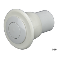 S&P Spa Airbutton Low Profile - White - Concrete/Gunite