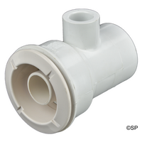 Waterway Poly Jet Straight Body Whirlpool Jet Assembly - White