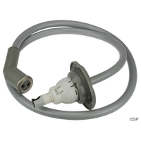 Waterway Handheld Spa Jet - Pulsator - Snap In Power Storm - Grey - SNAP IN