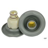 Waterway Non-Adjustable Whirlpool Internal - 5 point textured - Grey - Snap In