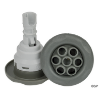 Waterway Poly Storm 5 Point Scallop - Massage - Grey - Snap-In style