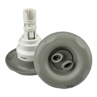 Waterway Poly Storm 5 Point Scallop - Twin Roto - Large Face - Grey