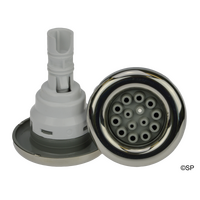 Waterway Poly Storm Stainless Steel Grey - Multi-Massage - Snap-In style