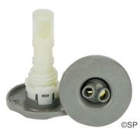 Waterway Adjustable Cluster Storm Jet Internal - Textured 5 Scallop - Twin Roto - Grey - THREADED