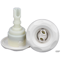 Waterway Mini Storm 5 Point Scallop - Twin Roto - White - THREADED