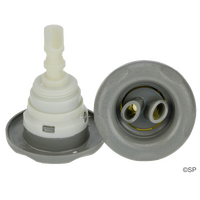 Waterway Poly Storm 5 Point Scallop - Twin Roto - Grey - THREADED