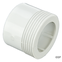 1.5" MPT Threaded Male Tail Adaptor x 2" Spigot / 1.5" Socket