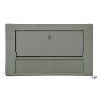 Waterway Front Access 100 SqFt Filter Front Plate & Weir Door Assembly - Grey