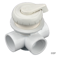 Waterway 1" Top Access Diverter Valve - Notched Horizontal
