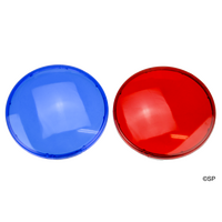Waterway 3.5" and 5" Jumbo Light Coloured Lens Pair - Blue and Red