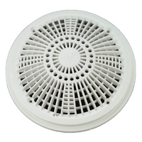 Waterway 8" Tru Flo Drain Cover / Frame - White
