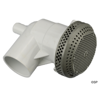 Waterway Hi Flo Suction Fitting with 1.5" 90 Ell Vacuum Break 348 lpm