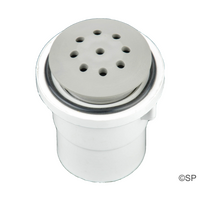 Waterway Top-Flo Air Injector with 1" Spigot straight body - Grey