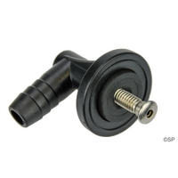 Waterway Micro Air Injector - Stainless Steel -  Ell Body