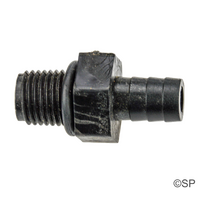 Waterway Pump drain barb adaptor 1/4" MPT x 3/8" Barb