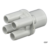 Waterway 3/4" Barb 4 Port x 1"S In-line Manifold