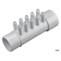 Waterway 3/8" Barb Manifold 1.5" x 10 port
