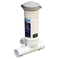 Waterway Plastics ClearWater VS Iin-line Automatic Bromine or Chlorine Tablet Feeder