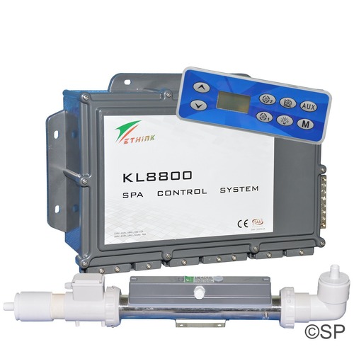 Ethink KL8880 Spa control system. 8 way Touchpad, 3.0kw heater for low flow Circulation System