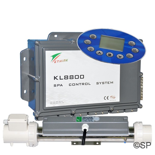Ethink KL8890 Spa control system. 9 way Touchpad, 3.0kw heater