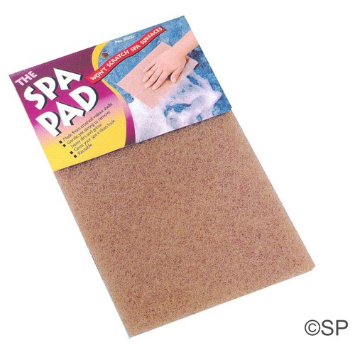 Spa Pad - crushed walnut spa cleaner pad